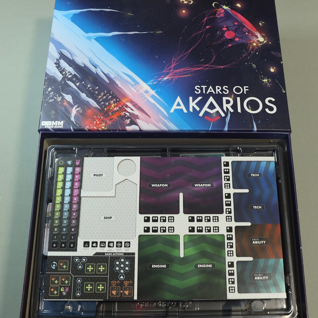 Stars of Akarios + Game Mat + Expansions Bundle (Base Game + 5 Expansions)