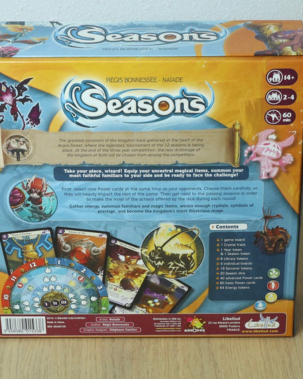 Seasons (2012) Board Game + Expansions | Used Complete | Libellud Asmodee