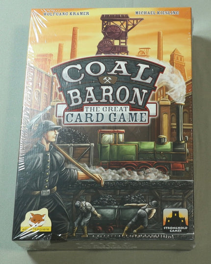Coal Baron: The Great Card Game – New and Sealed, 2016, Stronghold Games