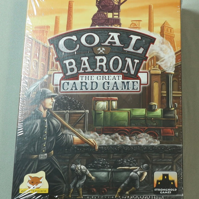 Coal Baron: The Great Card Game – New and Sealed, 2016, Stronghold Games