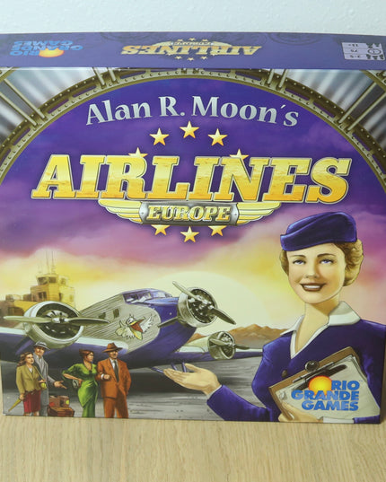 Airlines Europe Board Game 2011 – Rio Grande Games – Complete – VG+