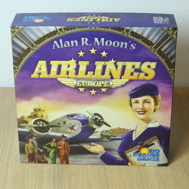 Airlines Europe Board Game 2011 – Rio Grande Games – Complete – VG+