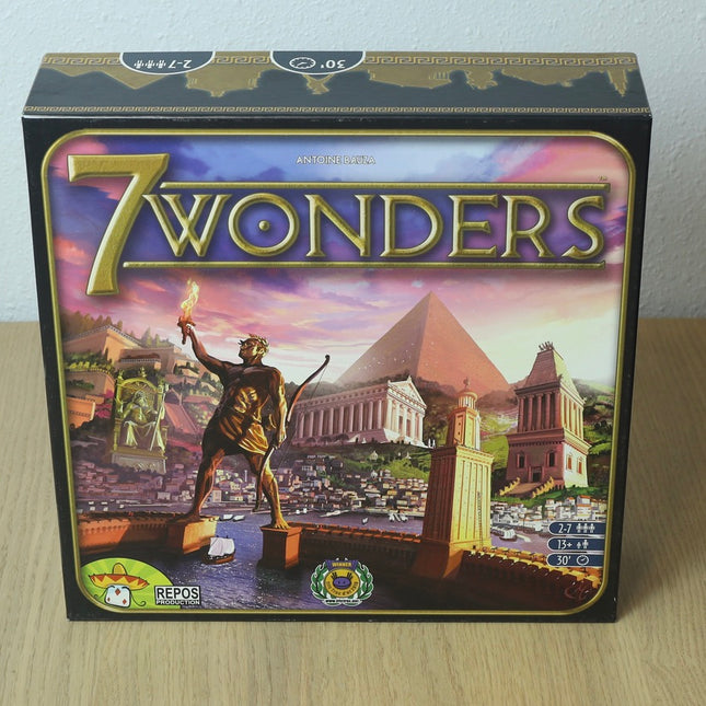 7 Wonders (2010) Board Game | Antoine Bauza | Repos Production | Complete