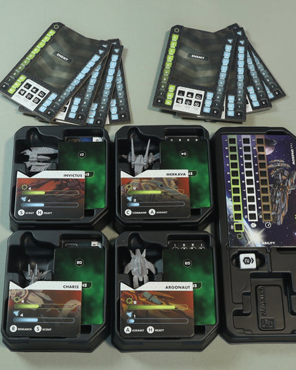 Stars of Akarios + Game Mat + Expansions Bundle (Base Game + 5 Expansions)