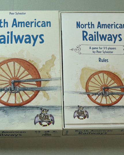 North American Railways (2016) Board Game | New | Peer Sylvester | Flying Lemur