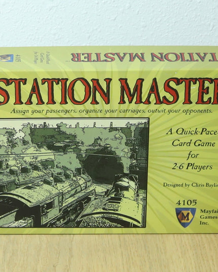 Station Master Card Game Mayfair Games 2004 Complete Very Good