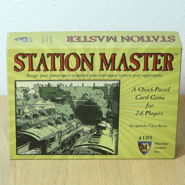 Station Master Card Game Mayfair Games 2004 Complete Very Good