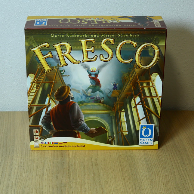 Fresco Board Game (2010) + Expansions 1–7 – Queen Games – Very Good+
