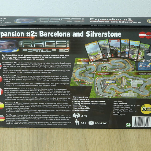 RACE! Formula 90 Expansion #2 Barcelona & Silverstone 2016 – Complete