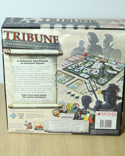 Tribune Board Game 2007 + Tribune Expansion – Fantasy Flight – Complete
