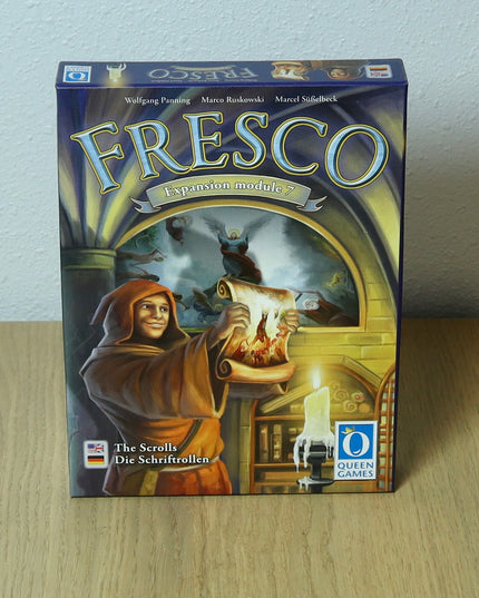Fresco Board Game (2010) + Expansions 1–7 – Queen Games – Very Good+