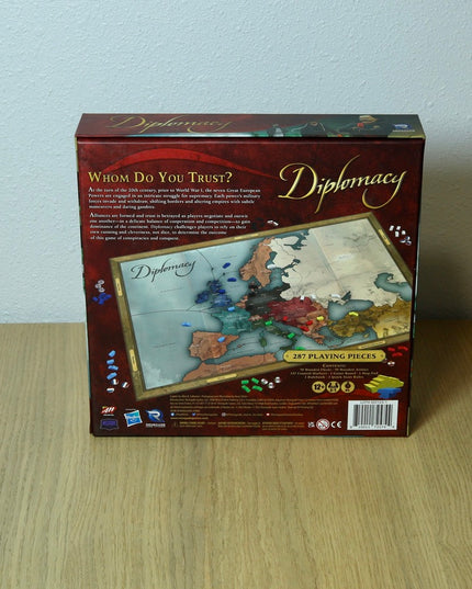 Diplomacy Board Game (2023) - Avalon Hill - Complete & Unplayed