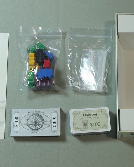 North American Railways (2016) Board Game | New | Peer Sylvester | Flying Lemur