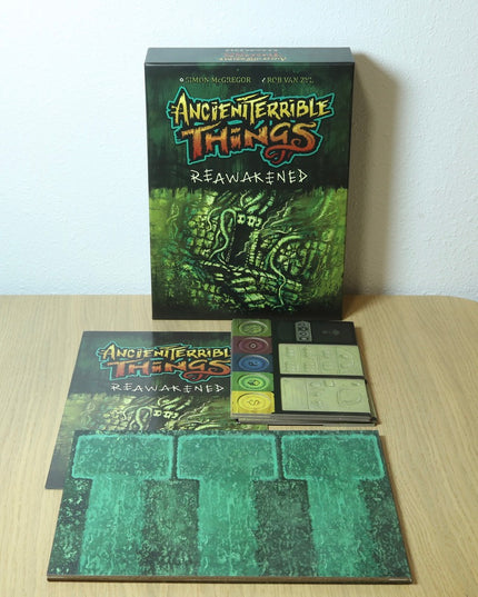 Ancient Terrible Things + Reawakened & Lost Charter Expansions – VG Condition