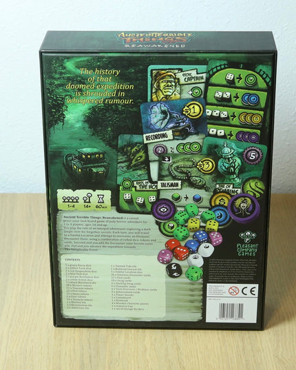 Ancient Terrible Things + Reawakened & Lost Charter Expansions – VG Condition