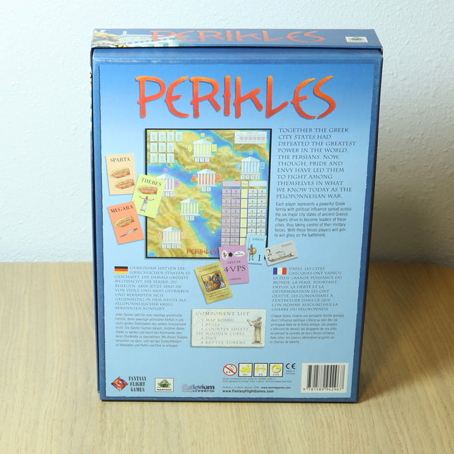 Perikles Board Game Martin Wallace 2006 Fantasy Flight Complete VG+