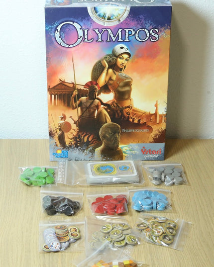 Olympos Board Game Philippe Keyaerts Ystari Games 2011 – VG+ Condition