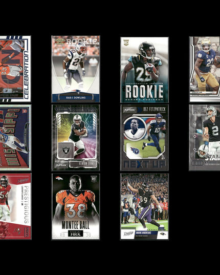 Panini Football Assorted Lot (11 Cards) NFL Trading Cards