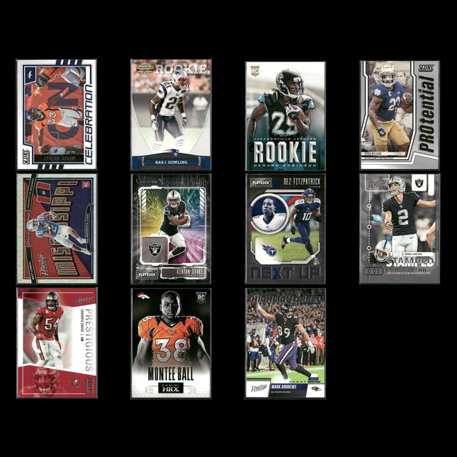 Panini Football Assorted Lot (11 Cards) NFL Trading Cards