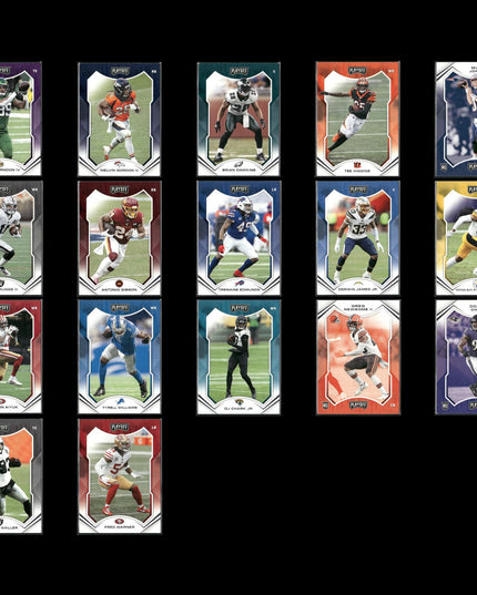 2021 Panini Playoff Football Lot (17 Cards) NFL Trading Cards