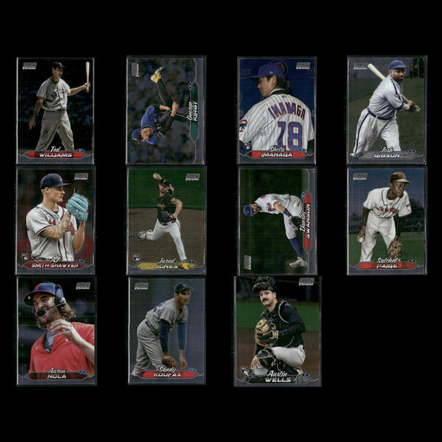 2024 Topps Stadium Club Chrome Cards Lot (11) MLB Baseball Stars + RCs