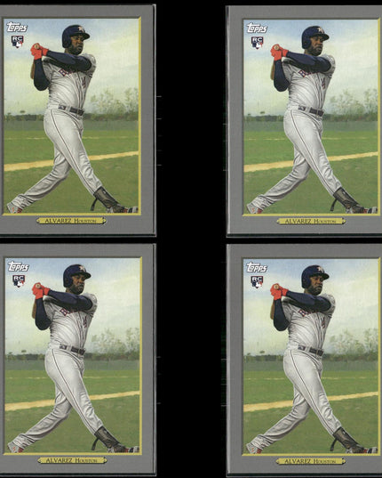 Yordan Alvarez 4-Card Lot Astros “Air Yordan” Home Run Hero