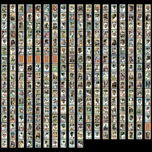 1978 Topps Football Card Lot x298 Stars RCs Cowboys Vikings HOF