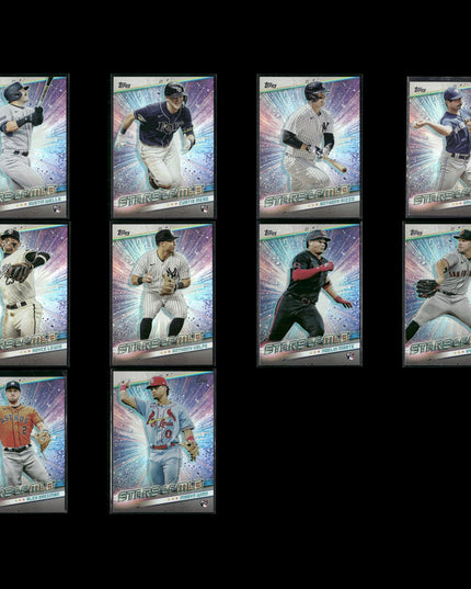 2024 Topps Stars of MLB Lot (10) Wells, Volpe, Mead, Bregman, More RCs/Stars
