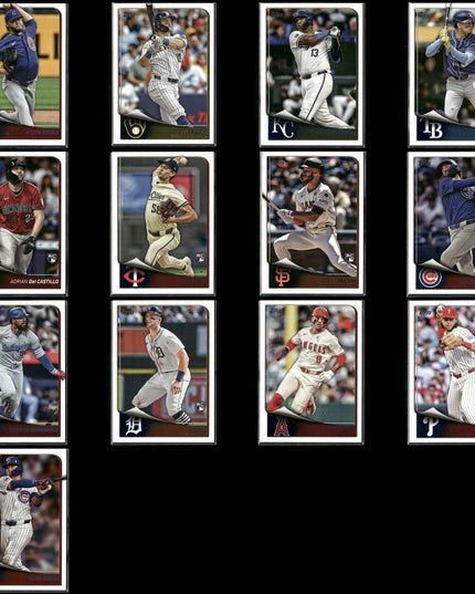2025 Topps Flagship Collection Lot (13) Stars & RCs – Cubs, Neto, Frelick