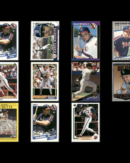 Dante Bichette 11-Card Lot Colorado Rockies Blake Street Bomber