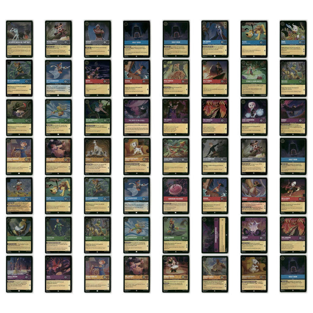 56 Card Foil Lot, Into the Inklands Disney Lorcana Set 3 Mixed Characters