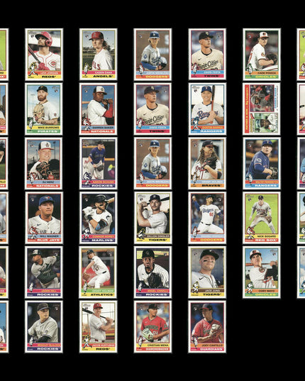 2025 Topps Heritage Rookie Cards Lot (40) MLB Baseball RC + Prospects