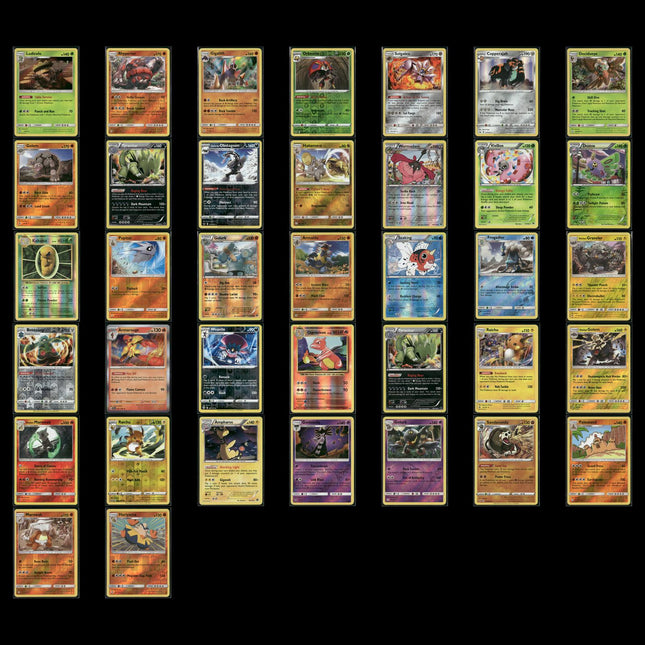 37-Card Lot Pokémon Stage 1 & 2 Holo Reverse Holo | TCG Trading Cards Pokémon