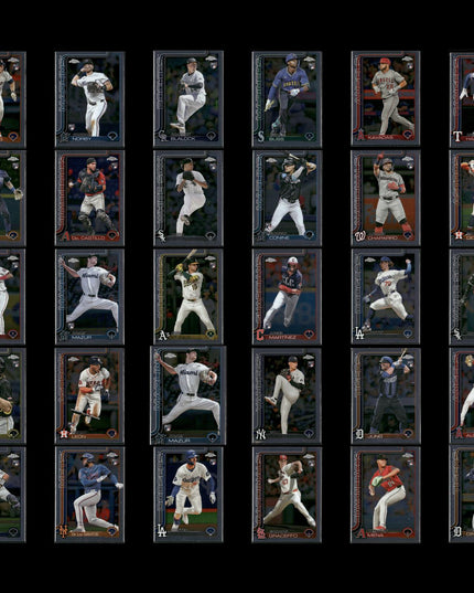 2025 Topps Chrome Rookie Lot (30) w/ Michael Harris II, Jace Jung, Seiya Suzuki RCs