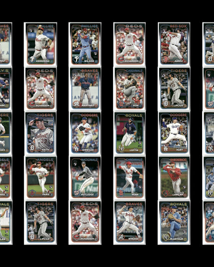 2024 Topps & Update Rookie Lot (30) RCs – Tigers, Royals, Dodgers, More
