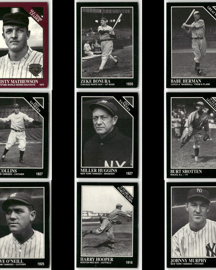 90s Conlon TSN Lot (9) HOF/Stars Yankees, Giants, Red Sox, More