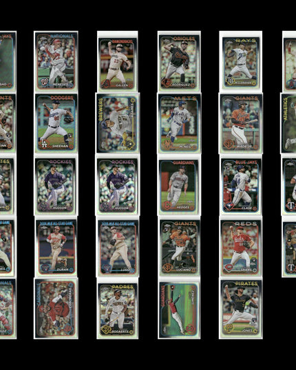 2024 Topps Chrome & Update Refractors Lot (29) RCs, Stars, ASG