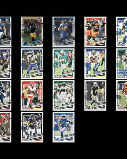 2023 Donruss & Optic Football Lot (18) Stars, RCs, Colts, Dolphins, More