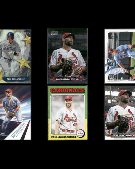 Paul Goldschmidt 6-Card Lot St. Louis Cardinals MVP 1B