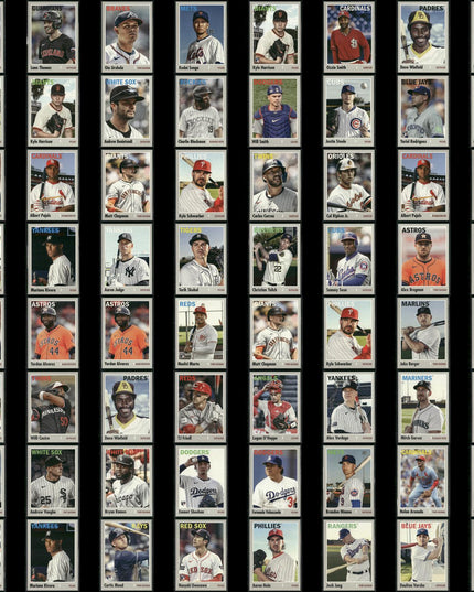 2025 Topps Heritage 1970 Baseball Lot (64 Cards) MLB