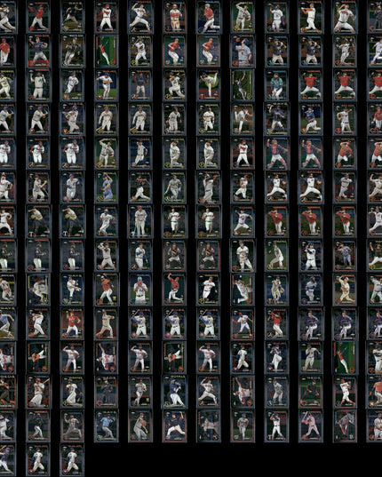 2024 Topps Chrome & Chrome Update Lot – 186 Cards – MLB Stars & Rookies