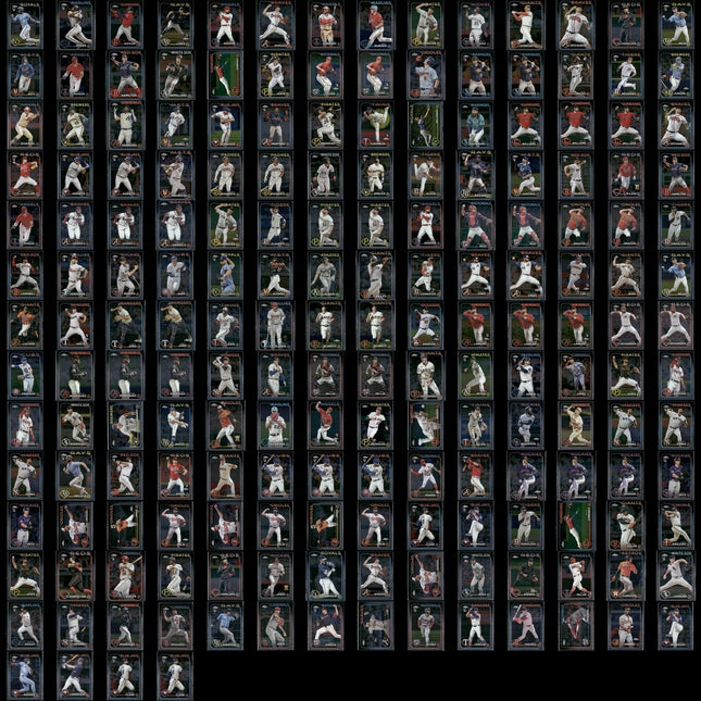 2024 Topps Chrome & Chrome Update Lot – 186 Cards – MLB Stars & Rookies