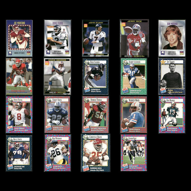 SI Kids Football Lot (19 Cards) Sports Illustrated for Kids Cards