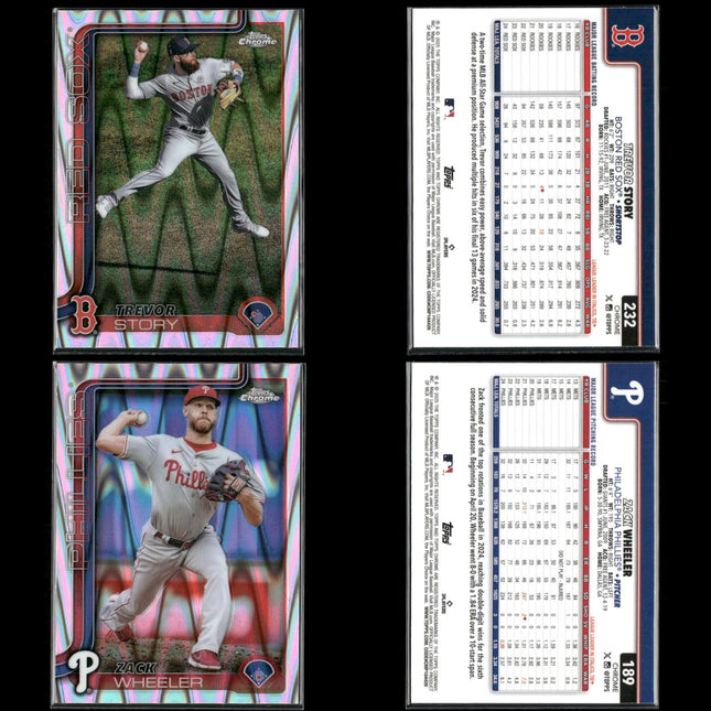 2025 Topps Chrome Refractors Lot (32) w/ Alec Bohm, Cedric Mullins, Ke’Bryan Hayes