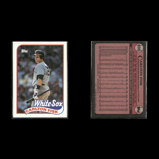 Carlton Fisk 12-Card Lot Boston Red Sox HOF Catcher “Pudge”