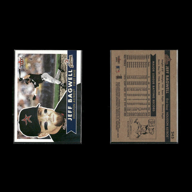 Jeff Bagwell 6-Card Lot Houston Astros HOF MVP Franchise Legend