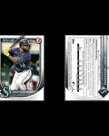 Randy Arozarena 9-Card Lot Tampa Bay Rays Playoff Star WBC Hero