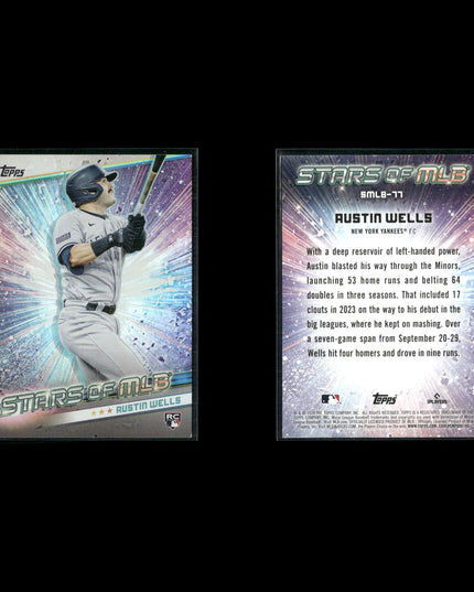 2024 Topps Stars of MLB Lot (10) Wells, Volpe, Mead, Bregman, More RCs/Stars