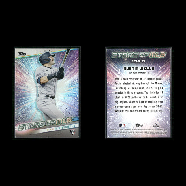 2024 Topps Stars of MLB Lot (10) Wells, Volpe, Mead, Bregman, More RCs/Stars