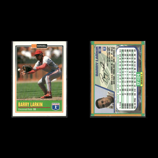 Barry Larkin 23-Card Lot Cincinnati Reds HOF SS 1995 MVP